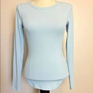 No boundaries baby blue long sleeve shirt